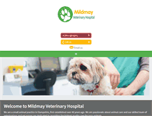 Tablet Screenshot of mildmayvets.co.uk